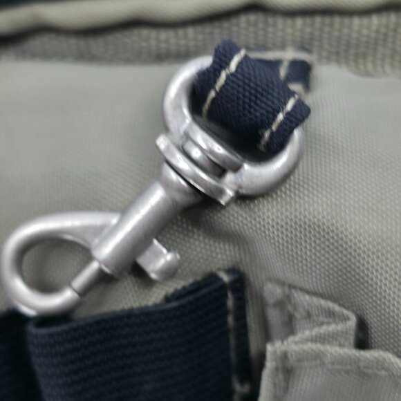 Baggallini Black Nylon Flap Crossbody Bag with Built-In Wallet & ID Window - Picture 13 of 14